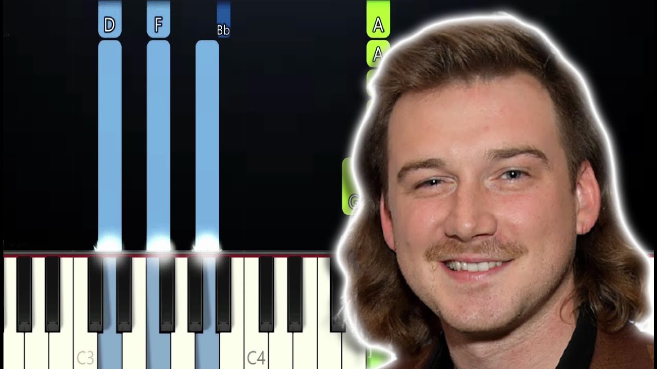 Morgan Wallen - Sand In My Boots (Piano Tutorial)