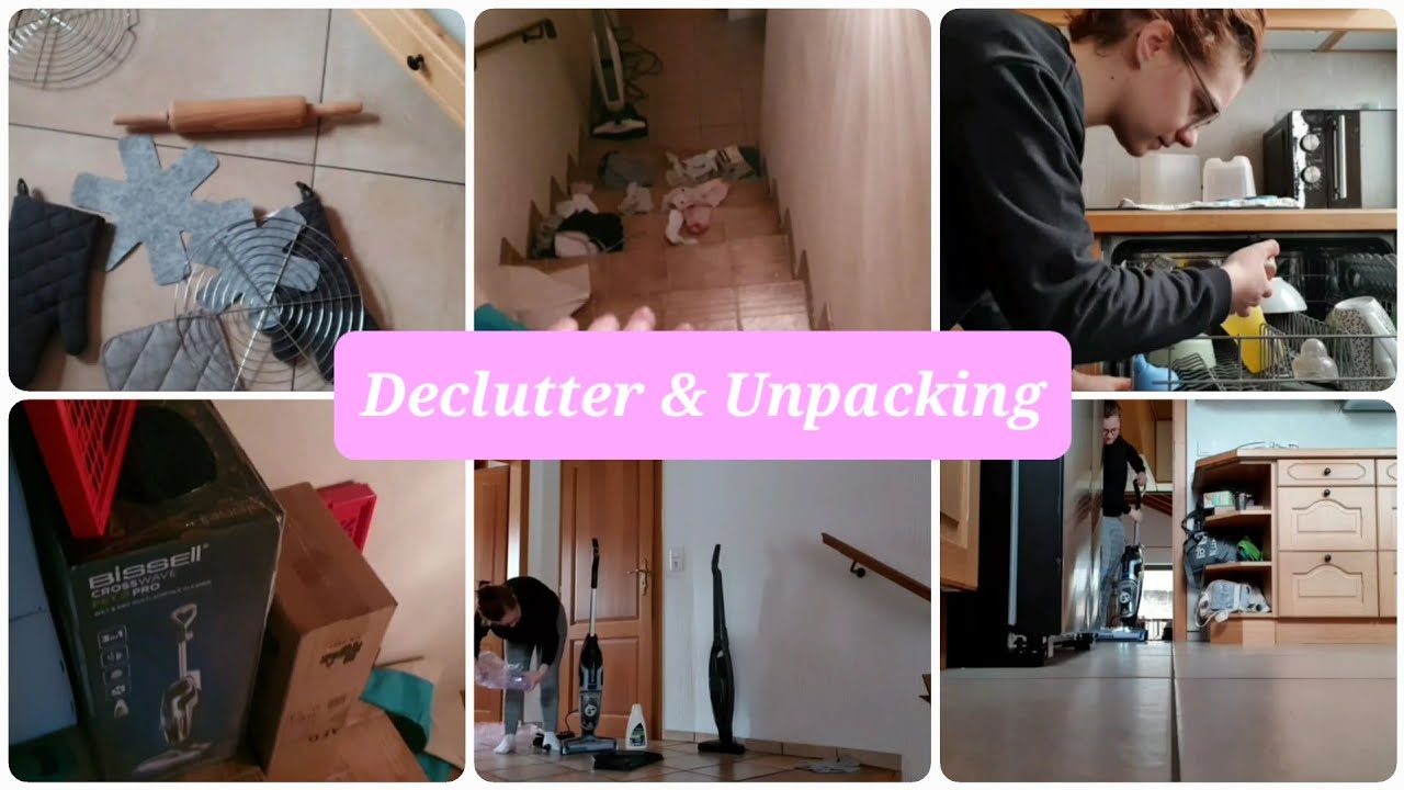 Mittags declutter | Akkustaubsauger und Nass-Sauger unpacking