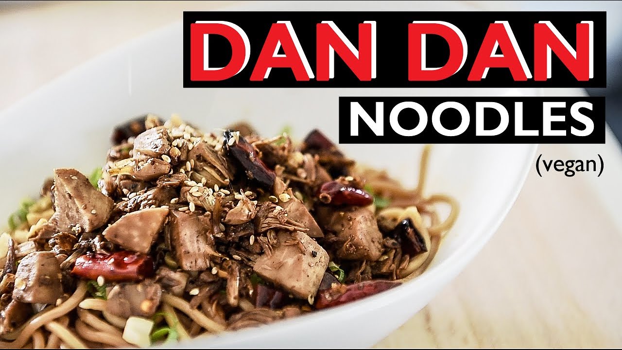 Vegan Dan Dan Noodles Recipe | HOW TO MAKE SICHUAN CHINESE FOOD