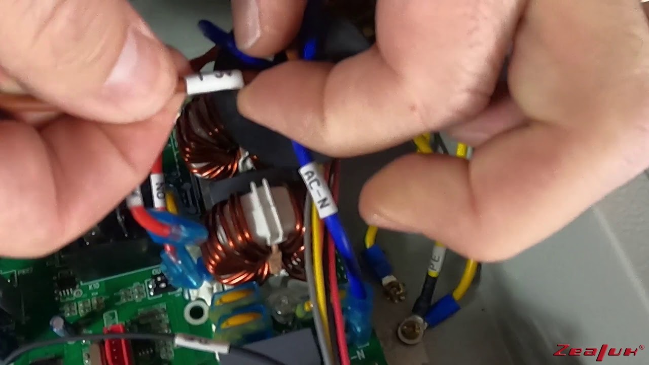 Montage carte PAC INVERTER