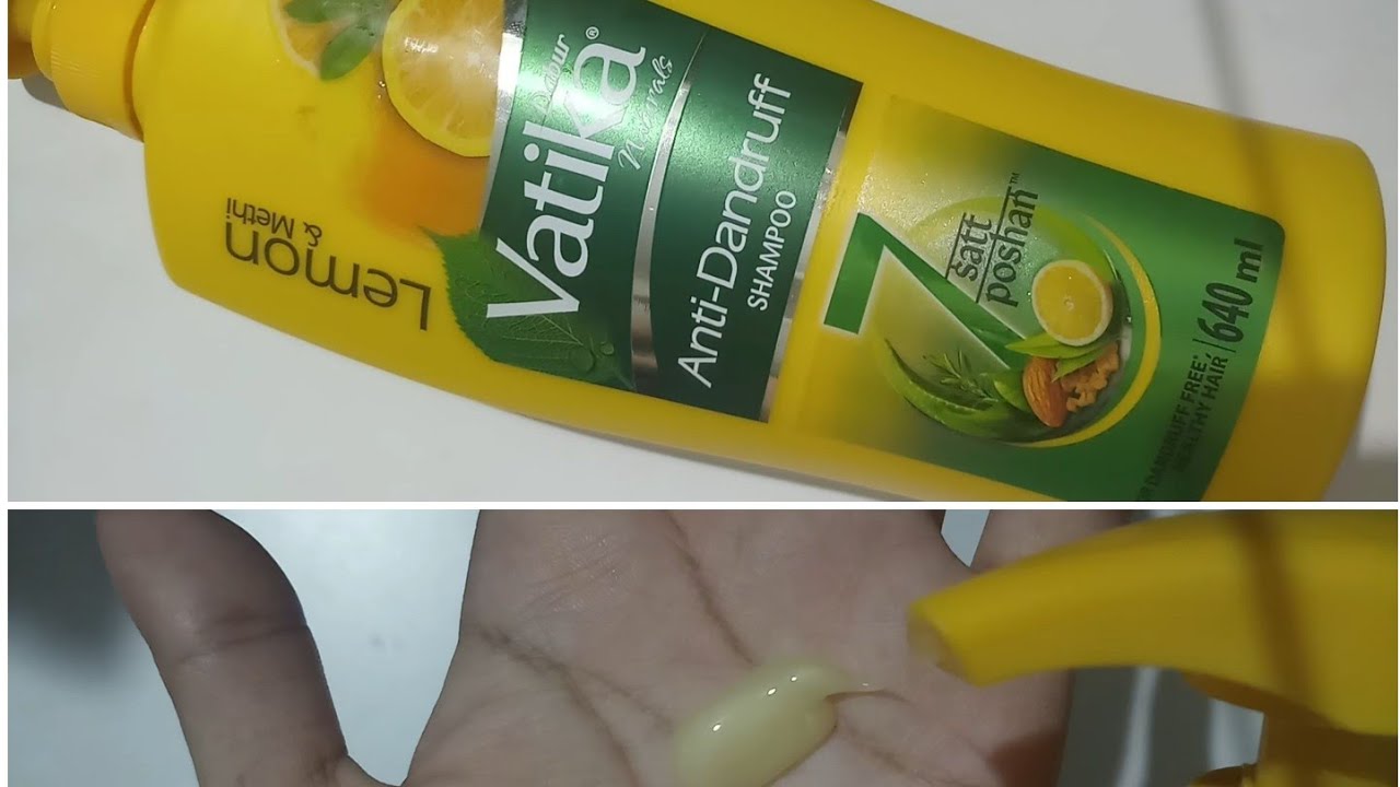 Vatika🌱 Anti dandruff Shampoo🧴👩 Review | Dabur 🌱Vatika Shampoo 🧴