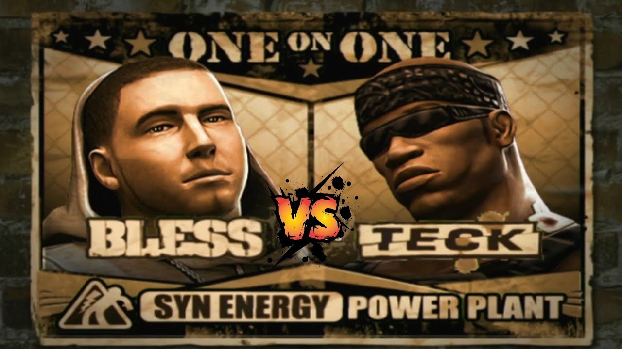 Def Jam Fight For NY | BLESS vs TECK | HARD! (PS3 1080p)