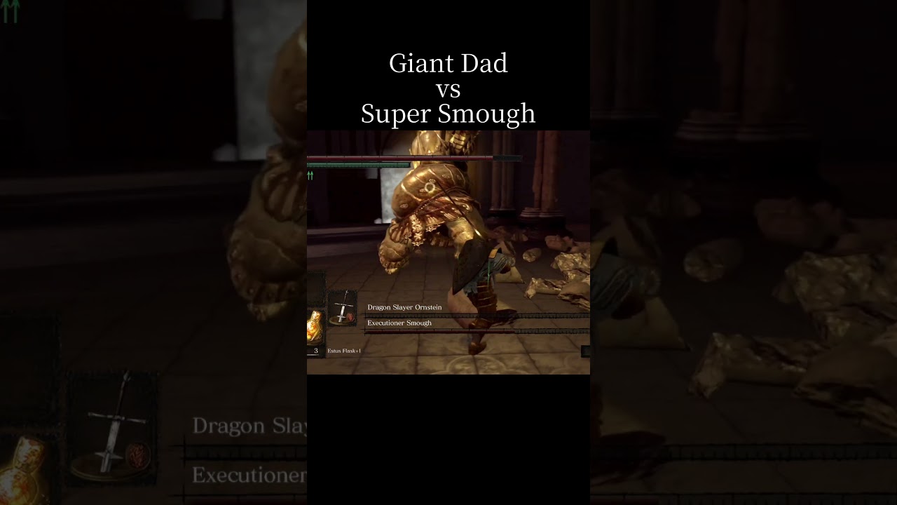 Giant Dad vs Super Smough #darksouls #soulsborne #darksoulsremastered #darksouls3