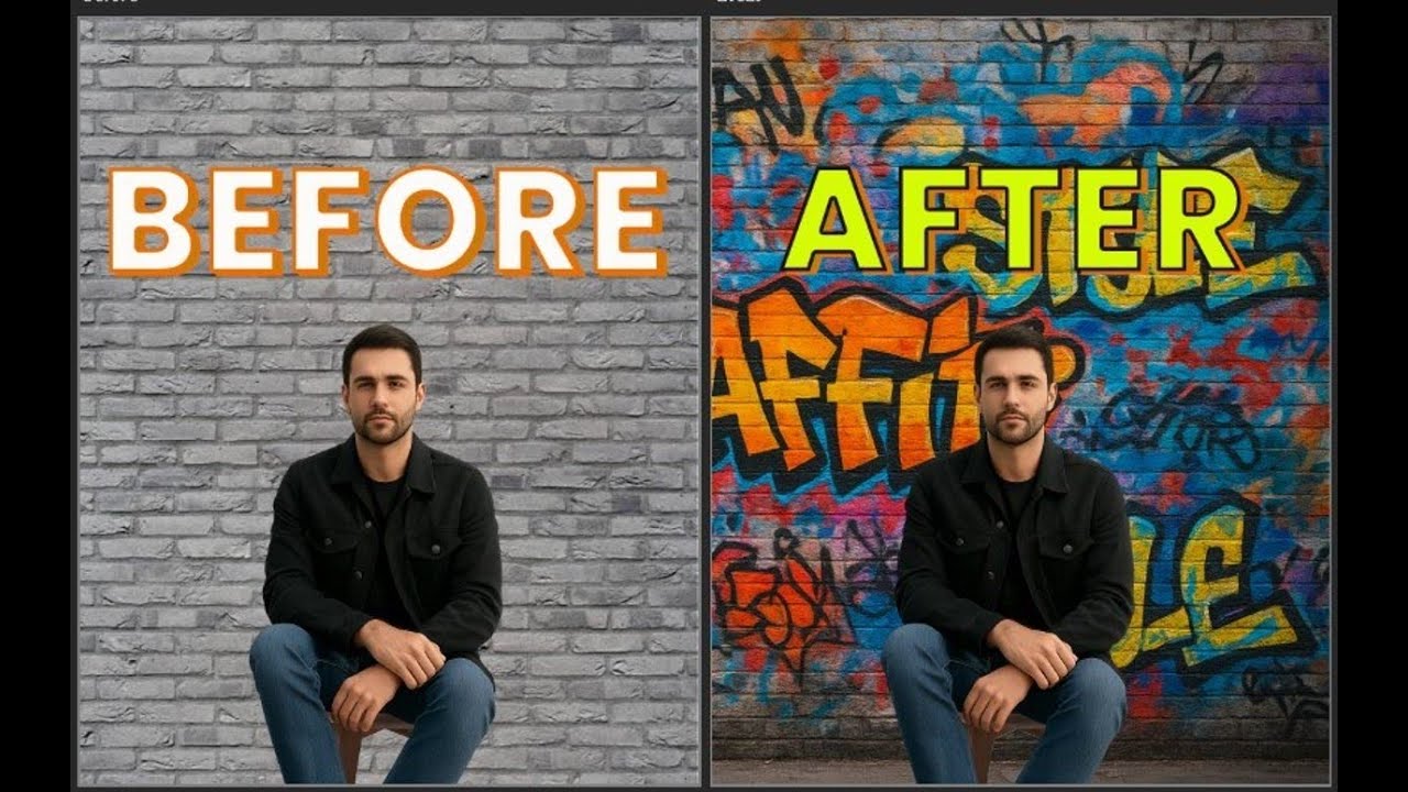 Photoshop Tutorial: Create a Realistic Graffiti Wall Effect