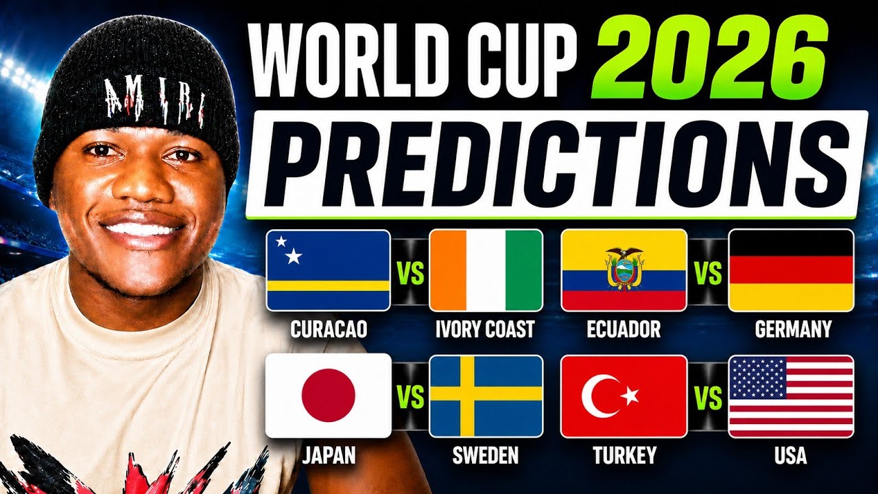 World Cup Predictions: Cura&ccedil;ao v Ivory Coast + Japan v Sweden +2 More (Betting Tips )#worldcup2026