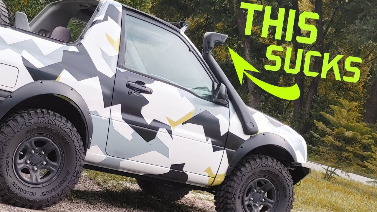 Этот мод ОТСТОЙ!! || Руководство по установке шноркеля Chevy Tracker (Suzuki Vitara)