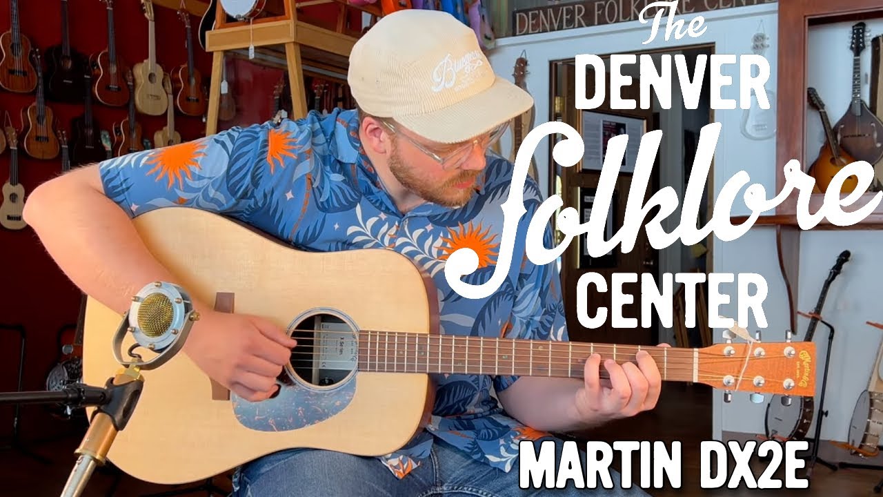 Martin's Low Priced Marvel - Martin DX2E Mahogany - The Denver Folklore Center