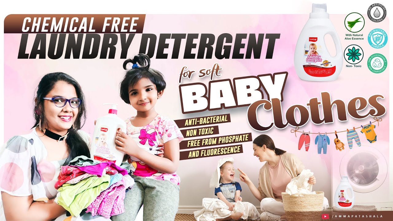 How I wash my Baby's clothes||Best & safe baby detergent| Affordable and best baby detergent|