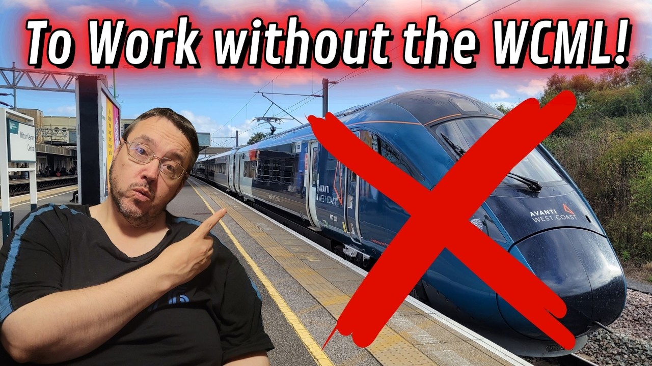 Добраться до Станстеда БЕЗ использования West Coast Main Line… Пожелайте мне удачи 😳🚆✈️