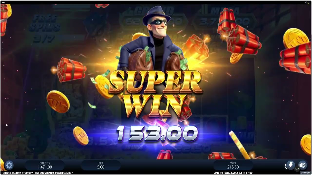 💥 TNT BOOM BANKS POWER COMBO (FORTUNE FACTORY STUDIOS) 💥 MEGA BIG WIN! 💥 NEW SLOT! 💥
