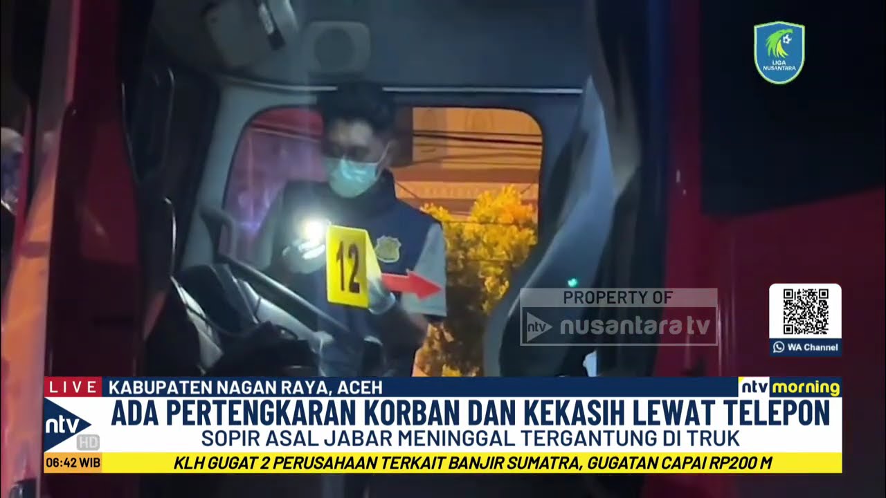 Gempar! Pria Tewas Tergantung di Truk, Diduga Bertengkar dengan Kekasih Lewat Telepon | NTV MORNING