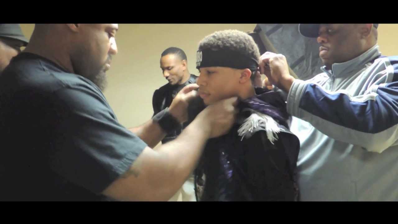 Adrien Broner Little Brother! First Pro Fight : Behind The Scenes Part 2/3