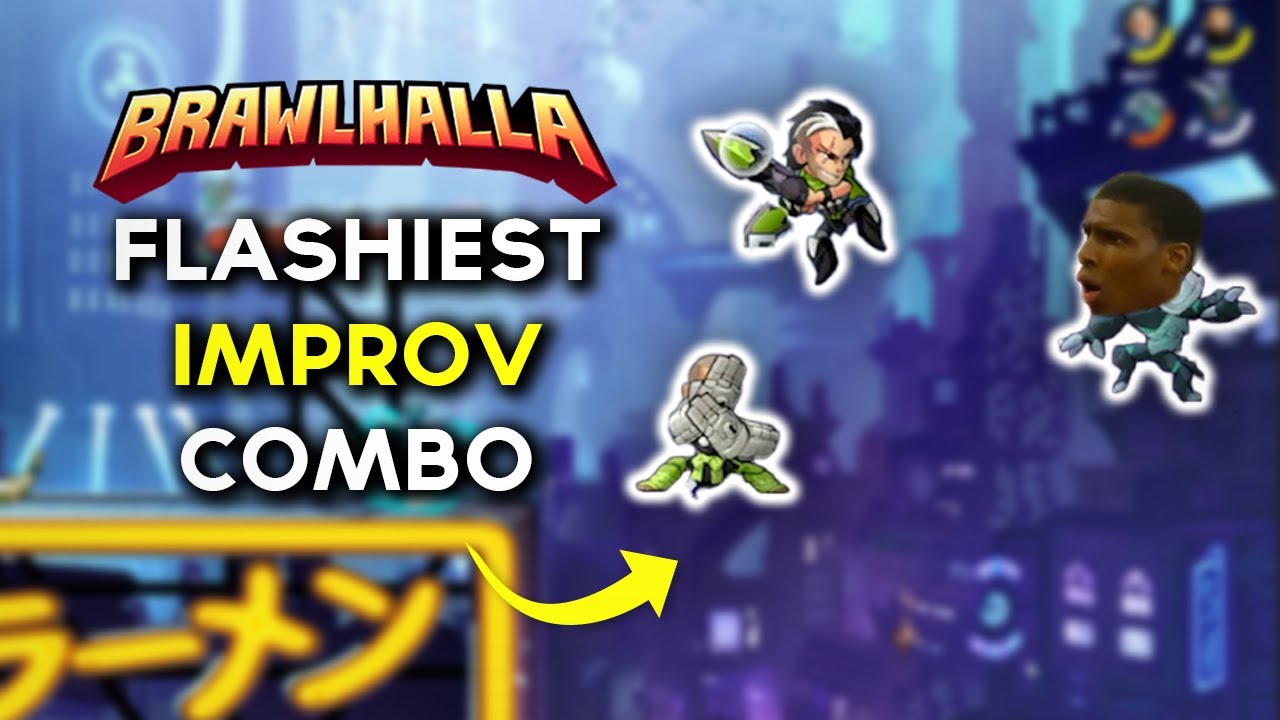 Brawlhalla's FLASHIEST IMPROV TEAM COMBO?! - Nerf The Viewers # 12