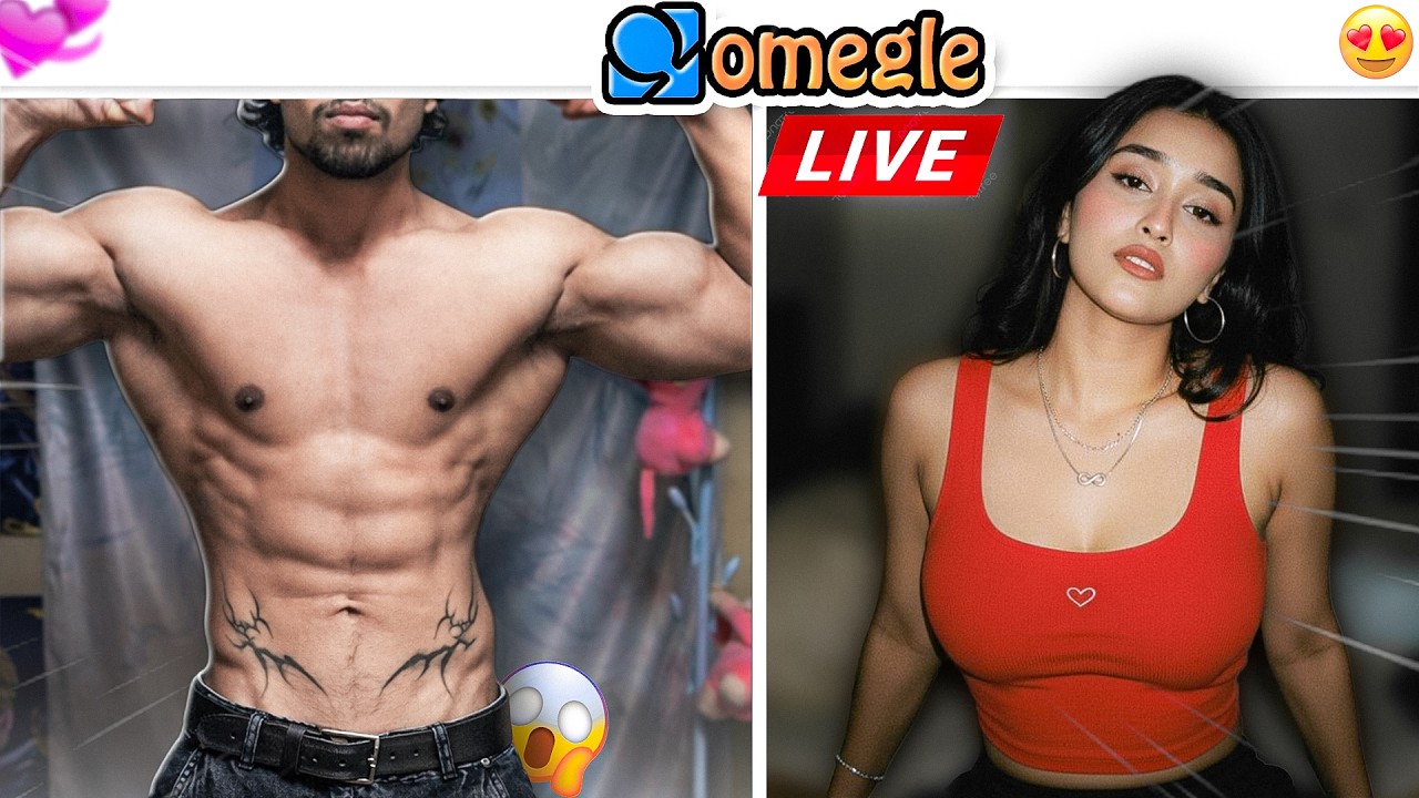FLEXING on OMEGLE 🤯🔥 | LIVE 🔴