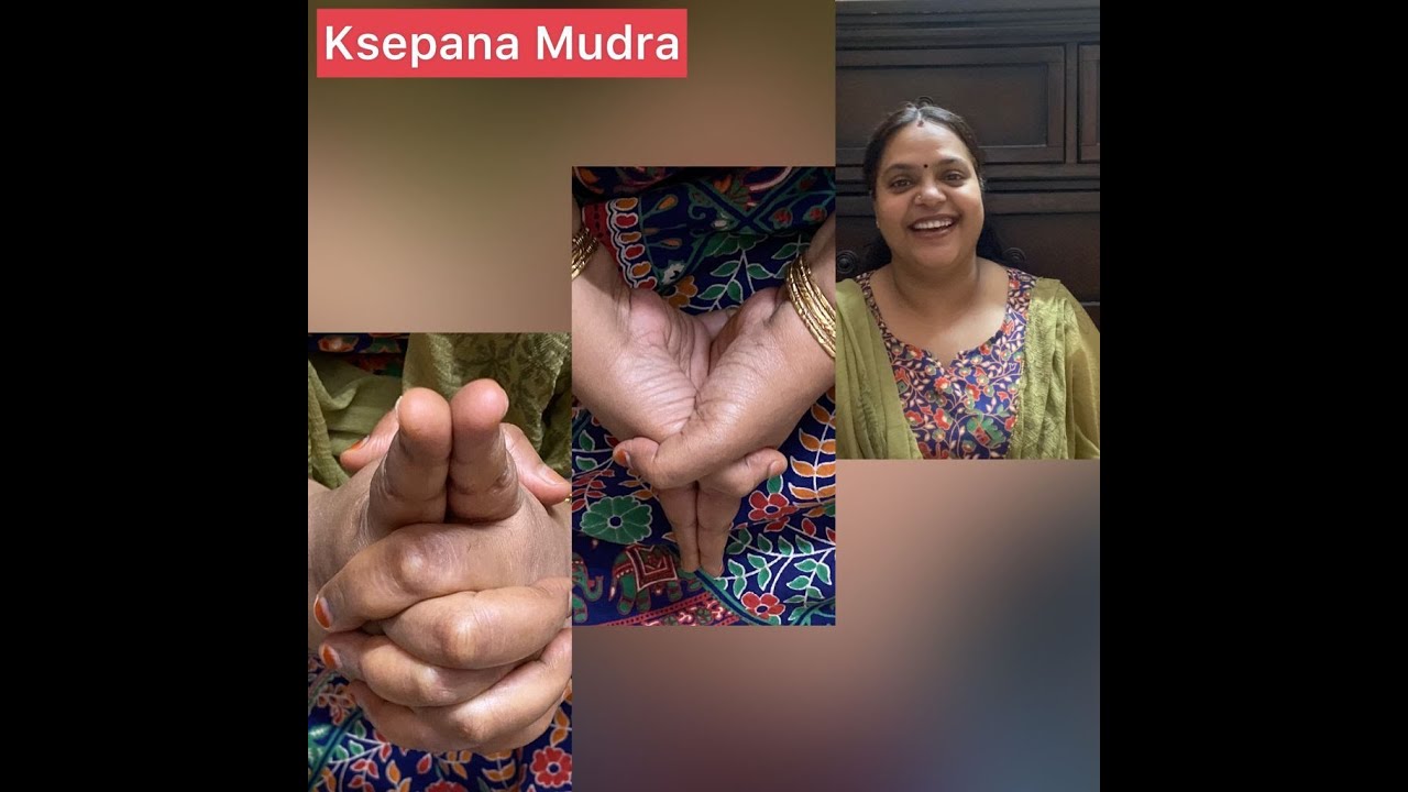 Ksepana Mudra| Kali Mudra |Mudra for removing negativity |Tamil | Kadambari Murugan