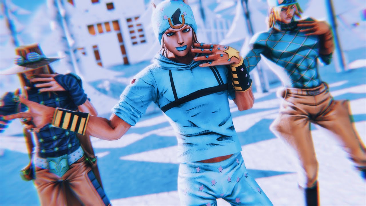 [JOJO MMD] jojo characters dance to ice cream