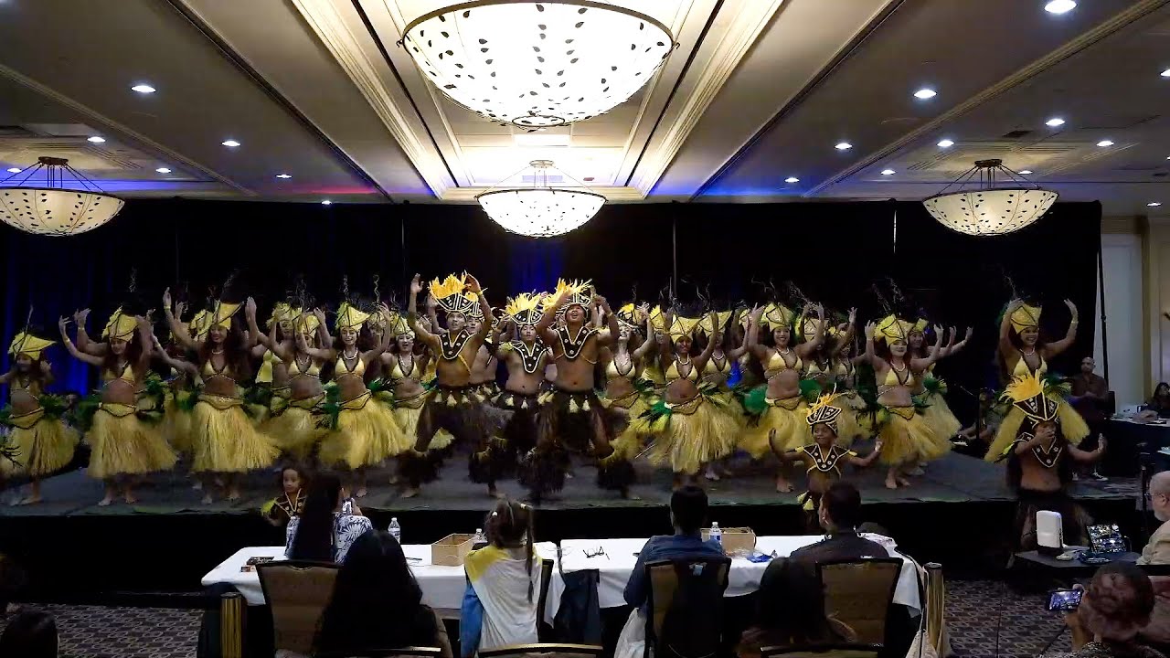 Tevakanui at Ori Tahiti Las Vegas 2024 - Cook Island Exhibition
