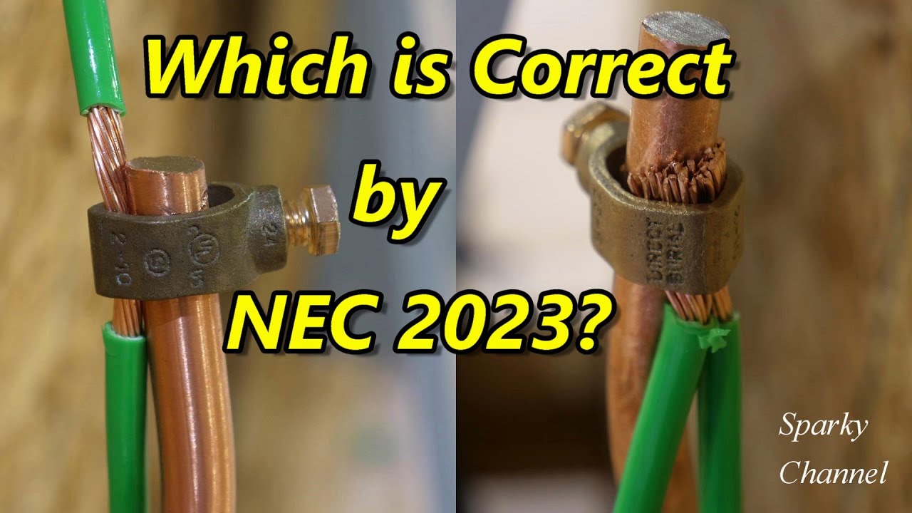 Which is Correct by NEC 2023?