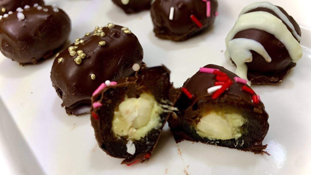 Ramzan Special Viral Chocolate Dipped Dates | Viral Chocolate Dates Recipe 