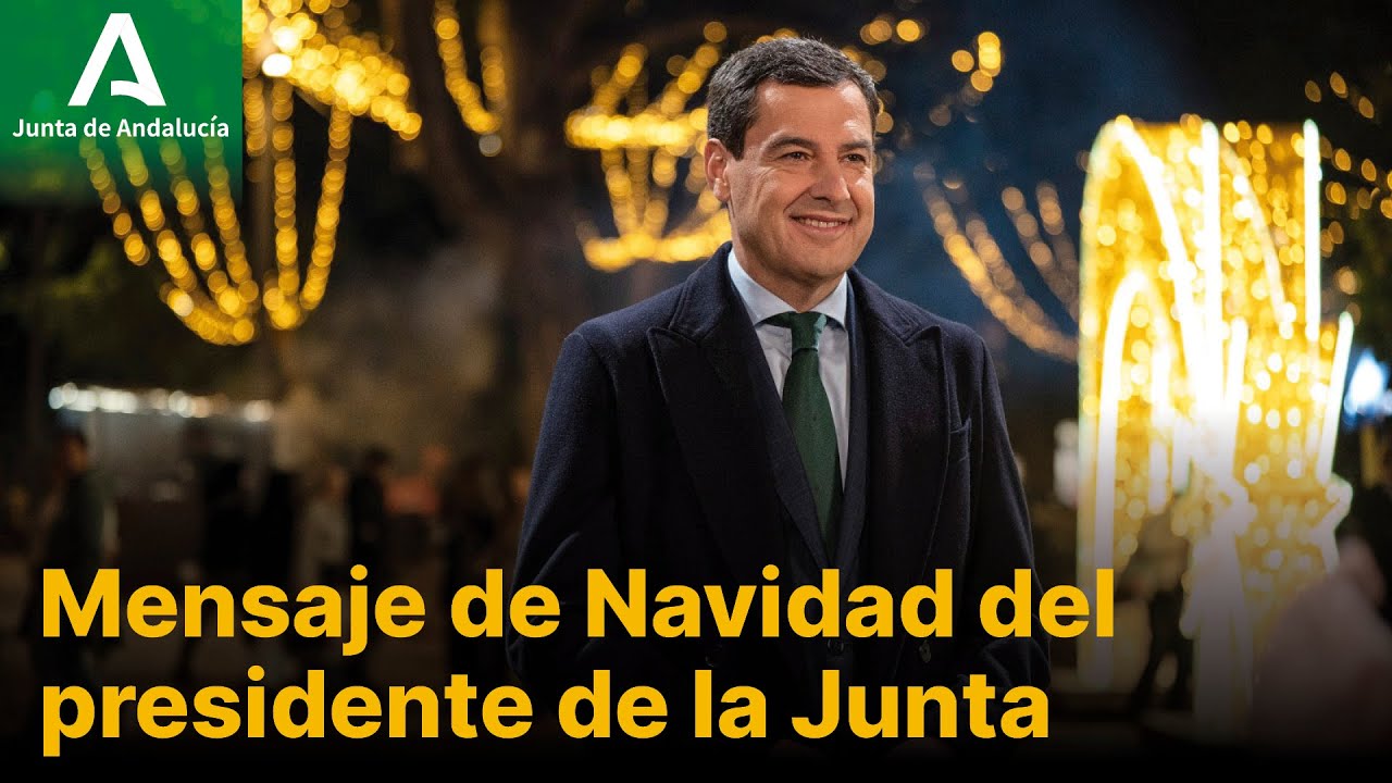 Mensaje de Navidad 2025 del presidente de la Junta