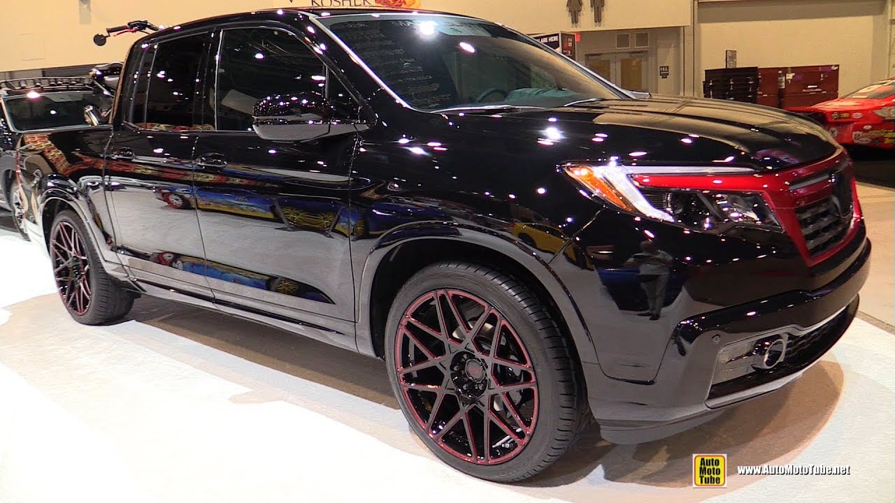 2017 Honda Ridgeline Black edition by MAD Industries - Exterior Walkaround - SEMA 2016