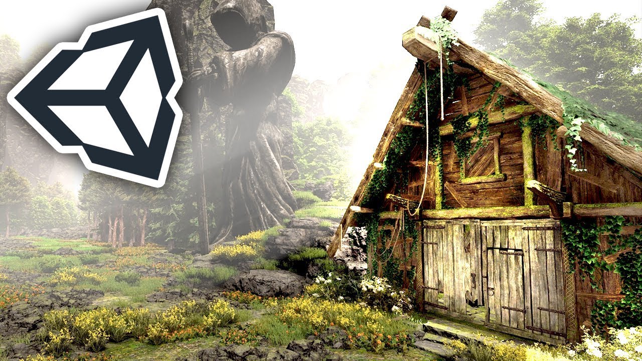 Making a HOUSE & FOREST in Unity in 1 HOUR! | Speed Level Design