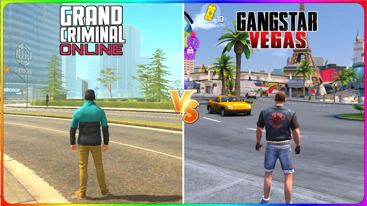 Gangstar Vegas vs Grand Criminal Online Comparison