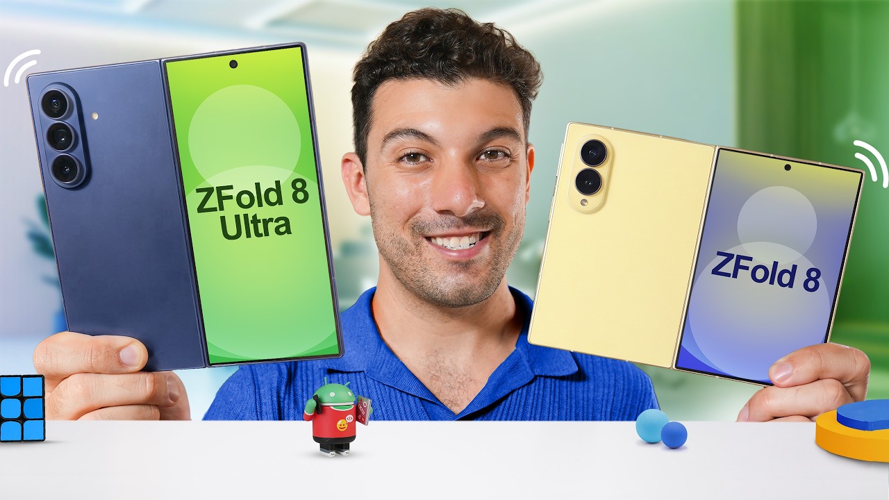 Топ-12 новых функций смартфонов Galaxy Z Fold 8!