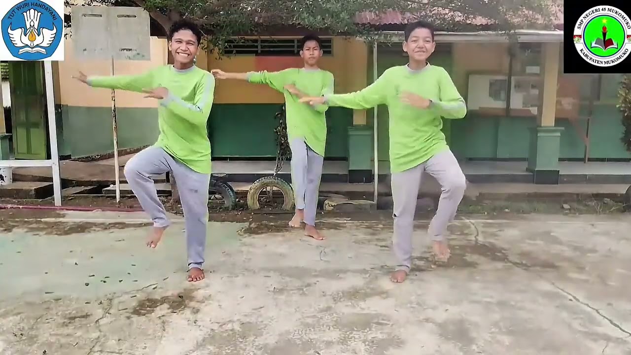 Ujian praktek senam Kelas IXB Kelompok 6  th 2026