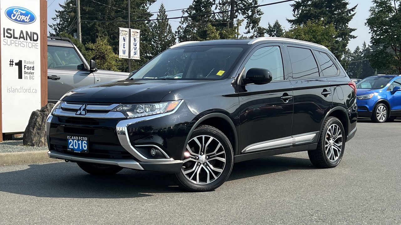 2016 Mitsubishi Outlander ES + CD Player, Moonroof, Air Conditioning Review | Island Ford DA050