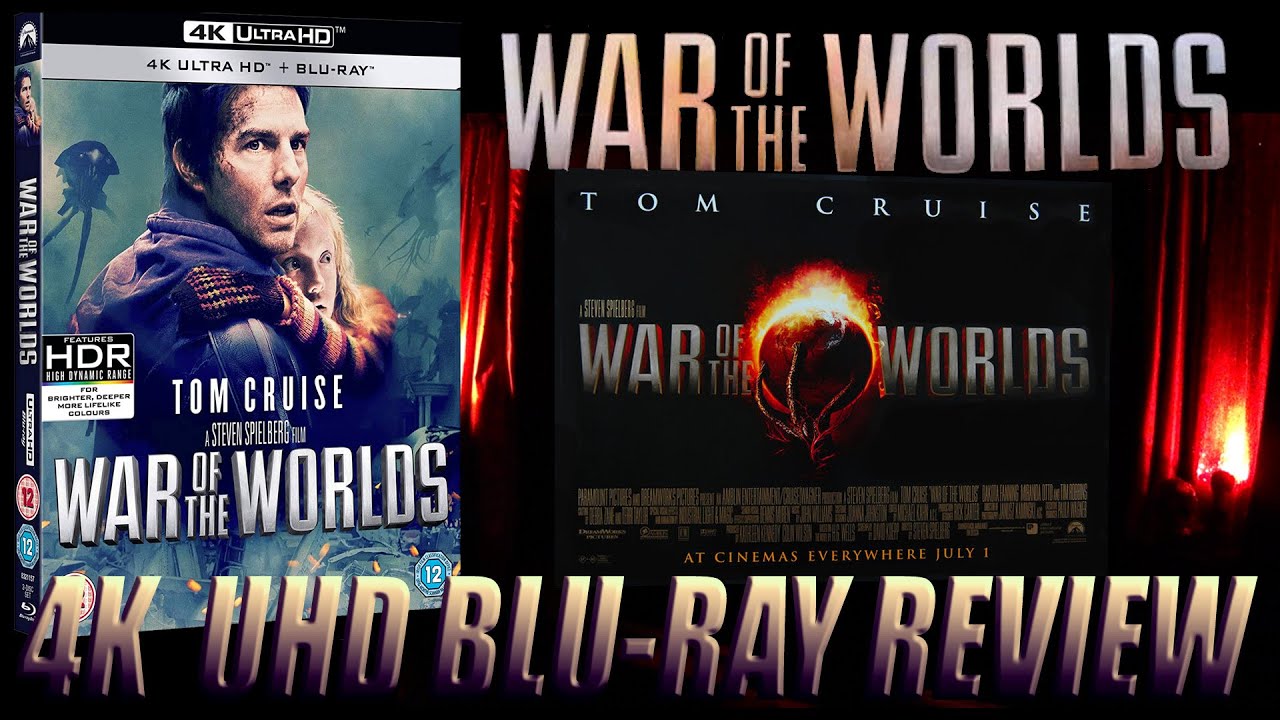 ВОЙНА МИРОВ 4K UHD BLU-RAY ОБЗОР 2005