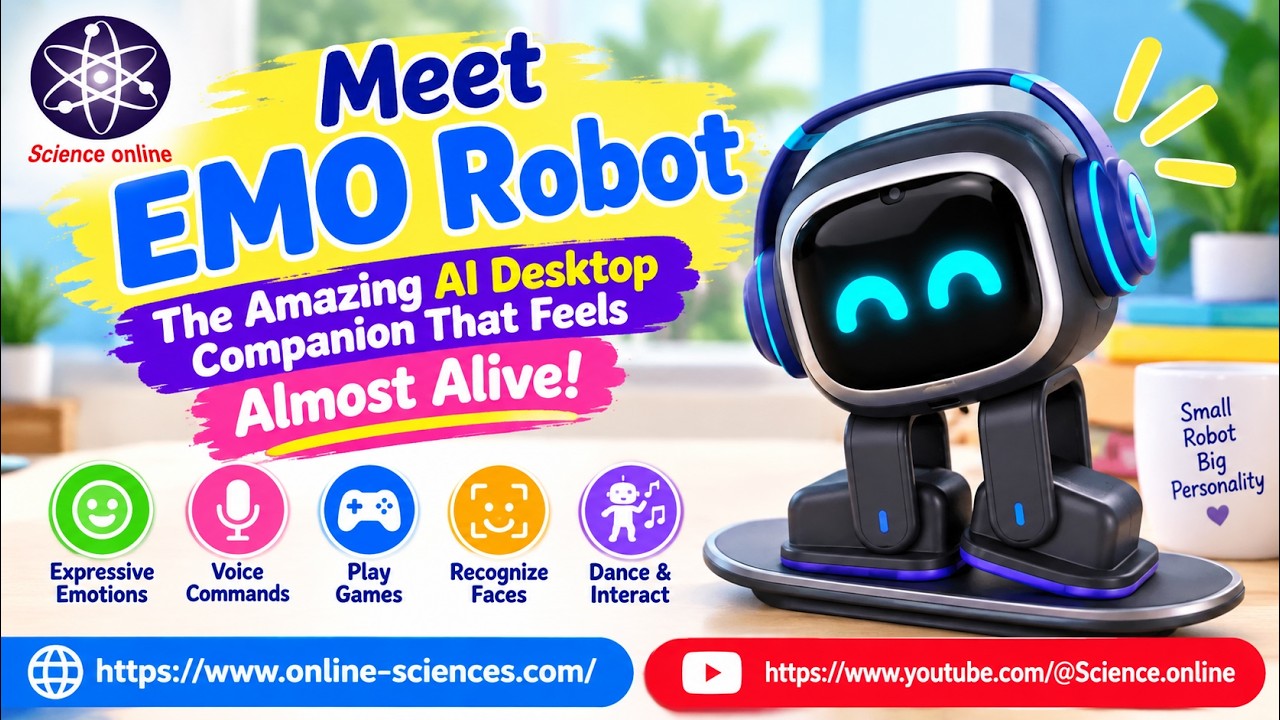 🔥 Meet EMO Robot: The Amazing AI Desktop Companion That Feels Almost Alive! 🚀