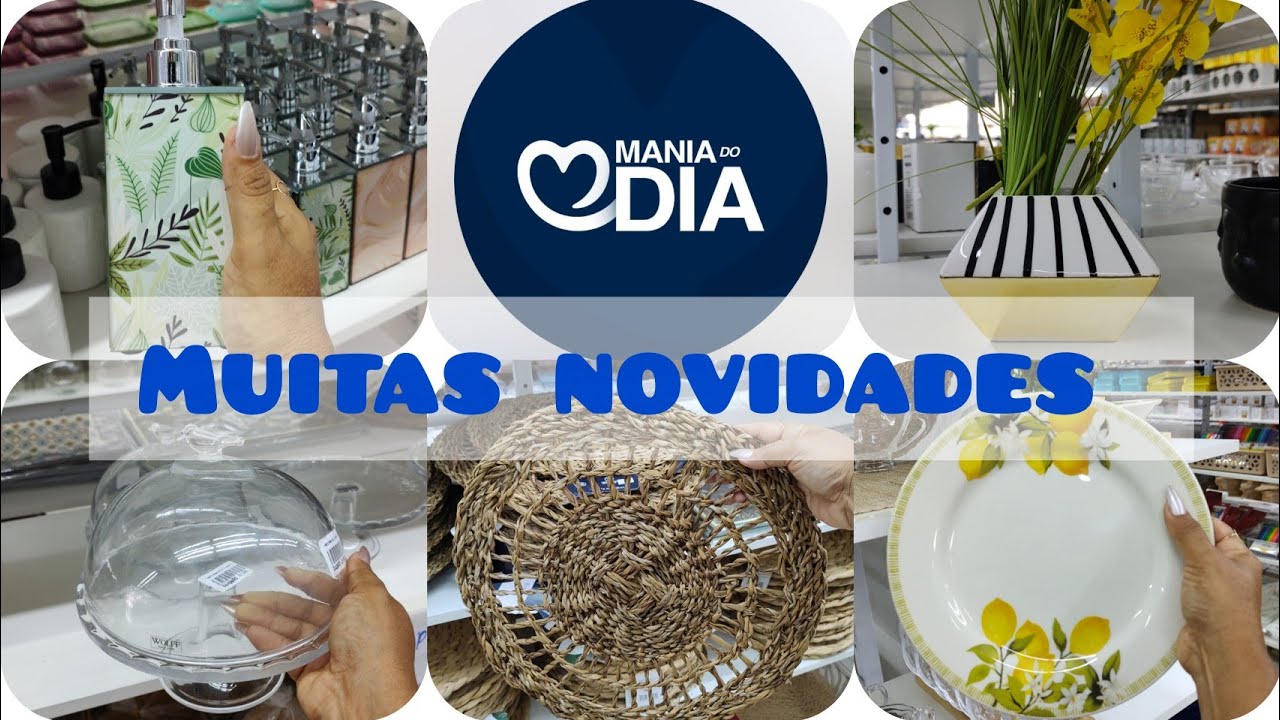 ACHADINHOS E MUITAS NOVIDADES NA LOJA MANIA DO DIA!