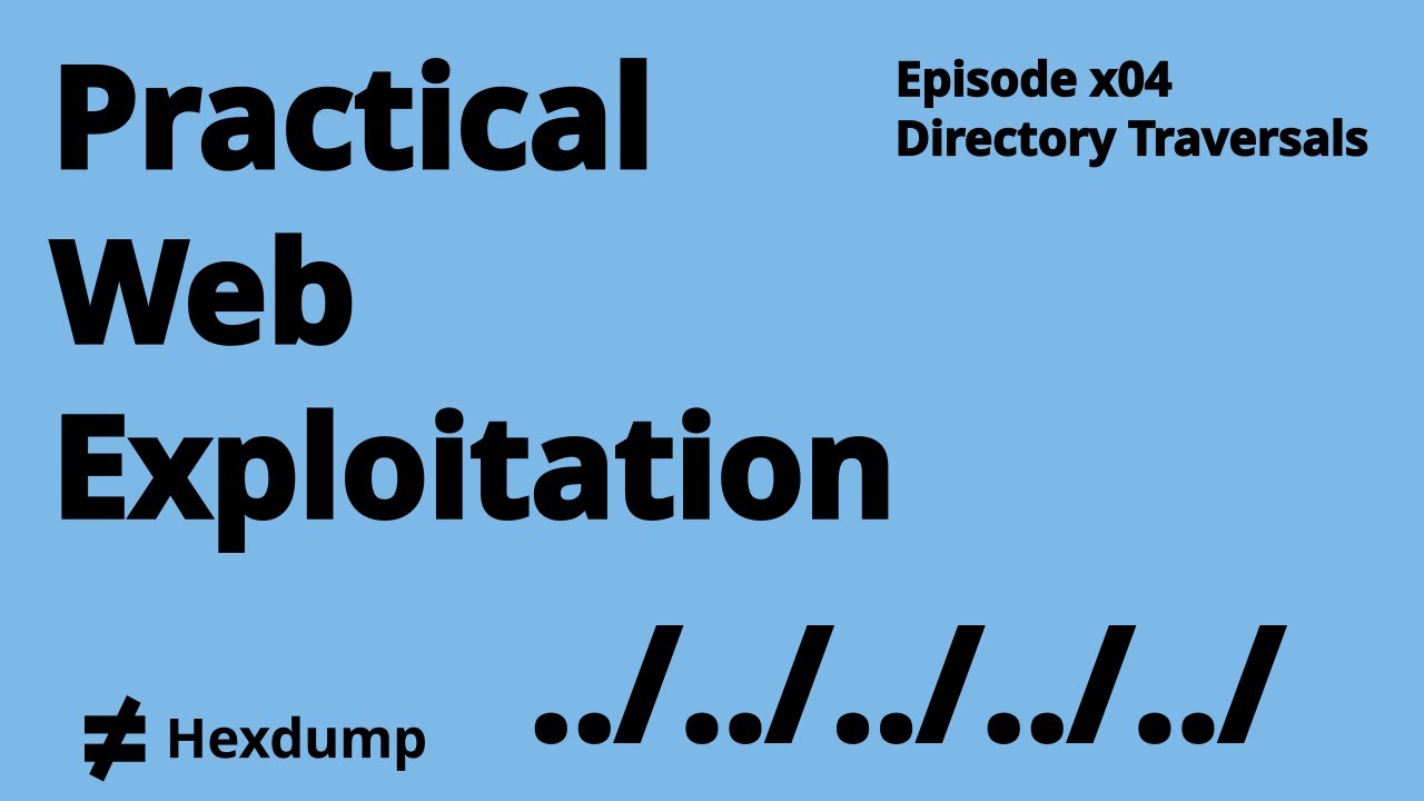 Directory Traversals