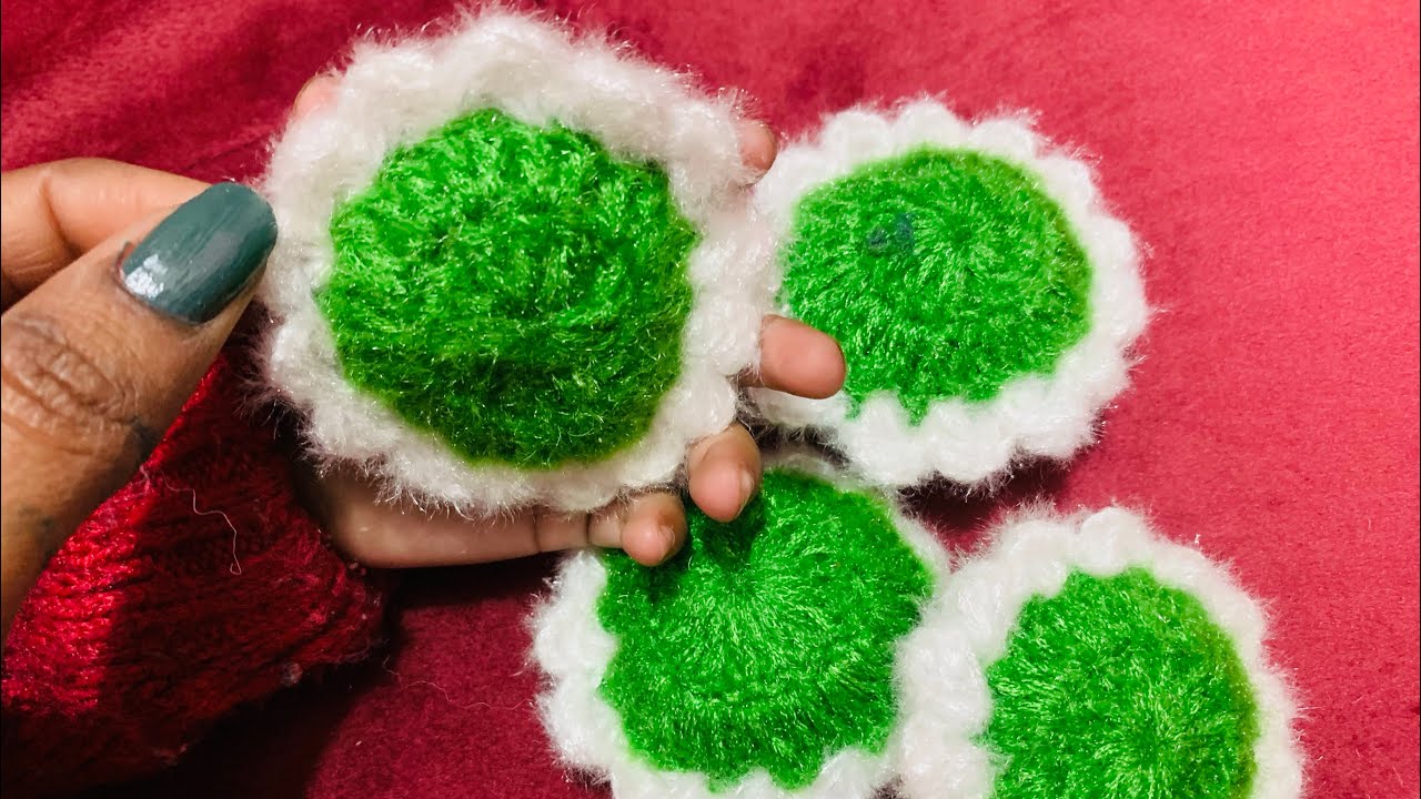 How to make crochet cute cushion/pillow for Laddugopal ji 😍😍 aap b bnae itne pyaare cushion 