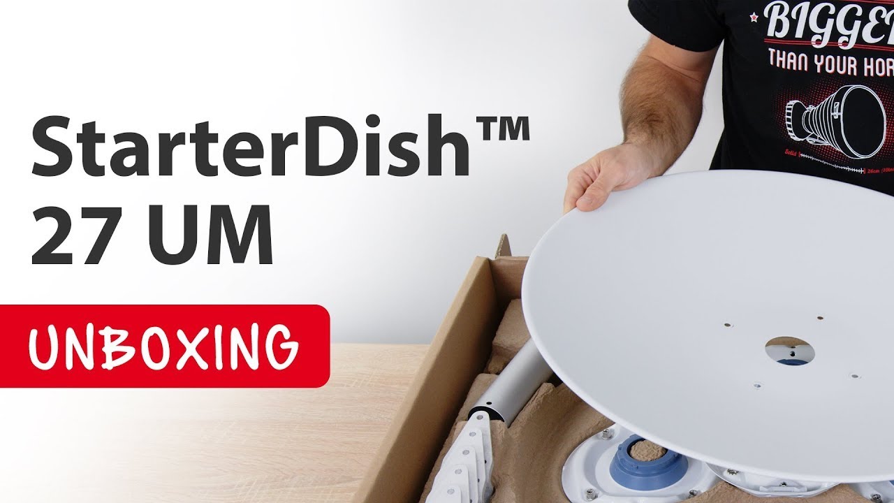 RF elements StarterDish 27 UM Unboxing