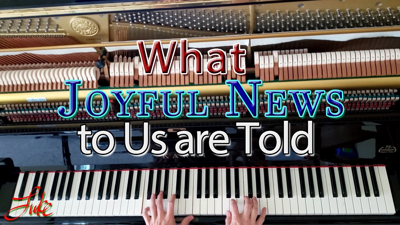 What Joyful News To Us Are Told 🌟Rare Christmas Carol