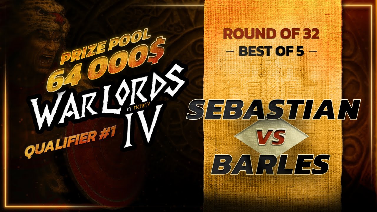 AOE 2 - WARLORDS IV - QUALIFICATIONS SEMAINE 1 - SEBASTIAN vs BARLES - DECIDER