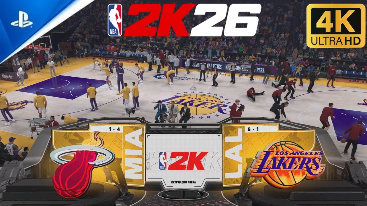 NBA 2K26 - Miami Heat vs Los Angeles Lakers | MyNBA [Game 7]