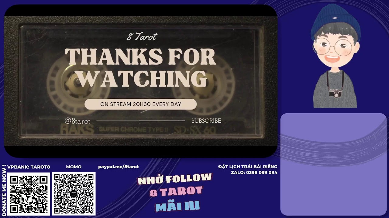 [LIVE] A NHÔ ANH EM - TALK 187 - 8 TAROT