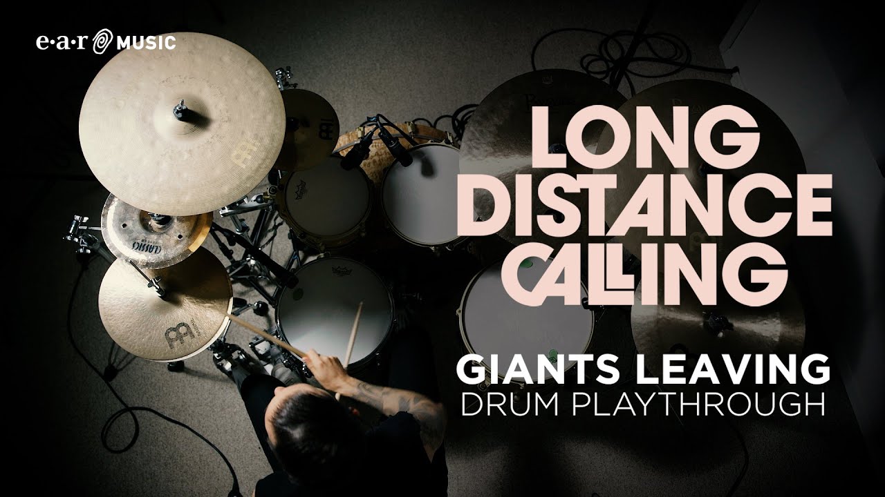 Long Distance Calling 'Giants Leaving' - Drum Playthrough