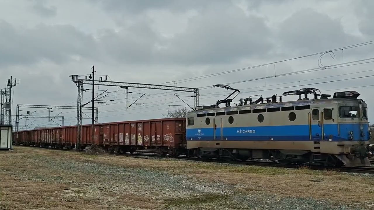 Freight trains filmed in the vicinity of Zagreb and Zagreb!