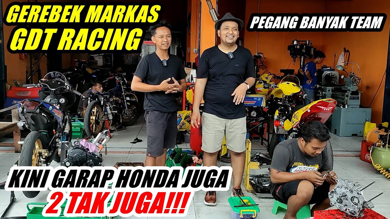Gerebek Markas Bengkel Balap GDT Racing Jogja
