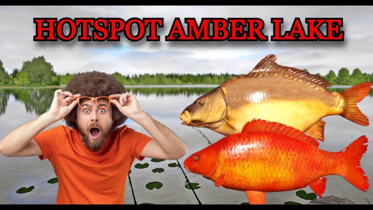 Russian Fishing 4 (RF4) CARP HOTSPOT ON AMBER LAKE! + No PVA