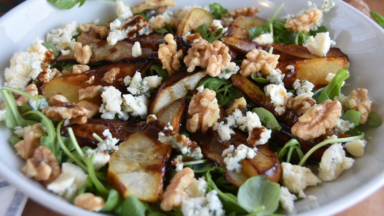 💚 Ensalada de pera rúcula y queso ESTÁ BUENÍSIMA !!!