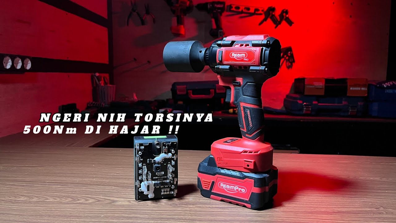UNBOXING the latest Reaim Pro 480Nm Impact Wrench | The torque is terrifying!!