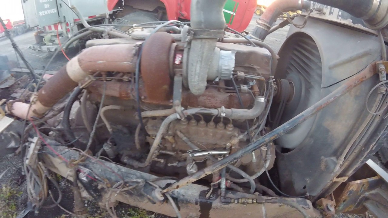 Engine, Mack E6, 4 valves, 350 hp, Runner, Quality B, Stock# 1A1E47972