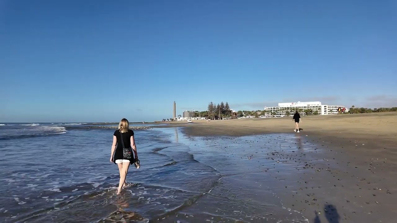 Wetter 19.2.26 Maspalomas... der Calima ist weg...und es wird wärmer...