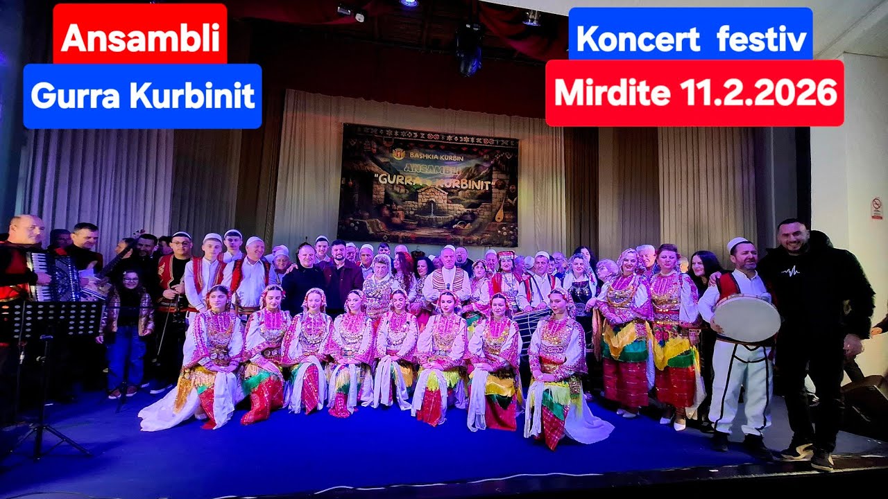 Gurra Kurbinit koncert ne Mirdite 11 shkurt 2026