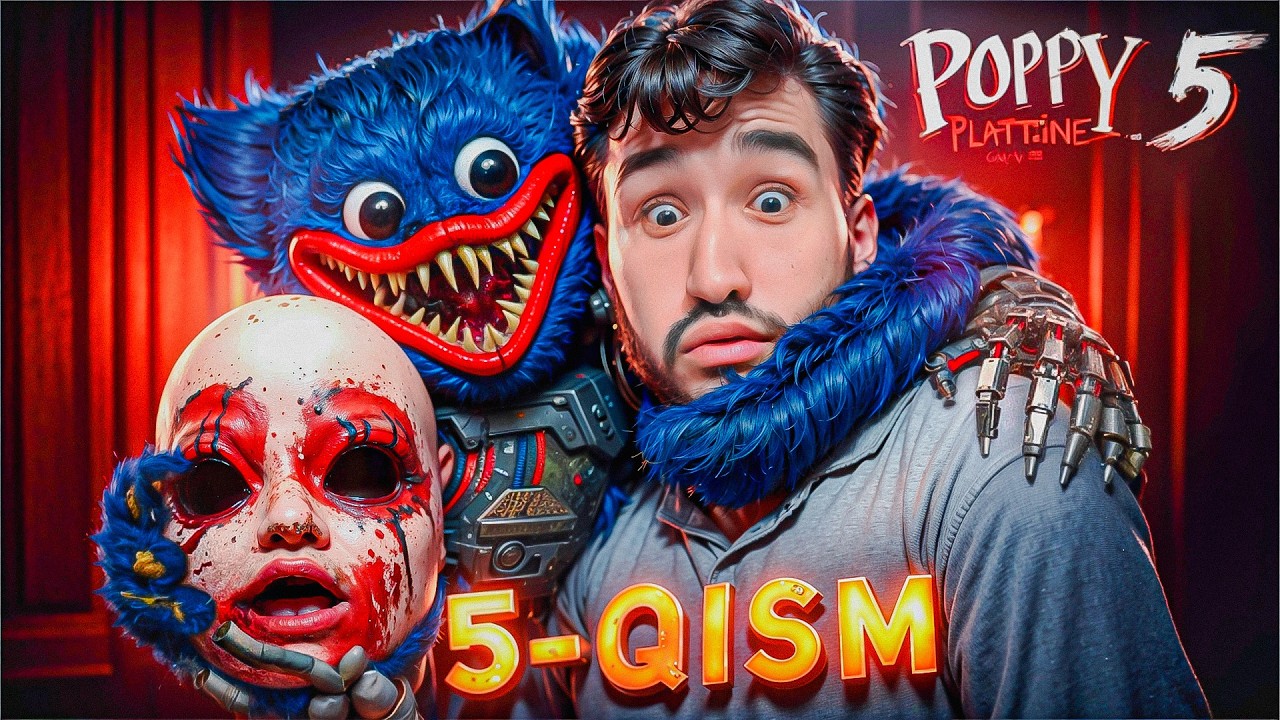 Poppy Playtime Chapter 5 QISMI CHIQDI, HAGGY VAGGY YANA QAYTDI